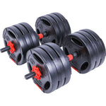 Pure 2 Improve Foldable Composite Bar Bell 30kg dumbbell, strength training equipment, training equipment