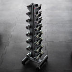 HMS Str36 Vertical Semi Commercial Weight And Dumbbell Rack póló 17-62-123