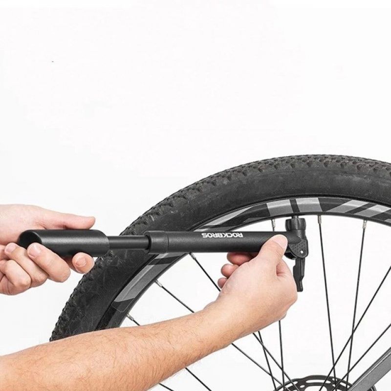 Rockbros 42520001001 Bicycle Pump - Black