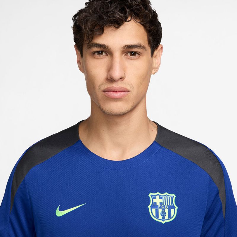 Nike FC Barcelona DF Strike SS Top M FQ2609-418 Ruházat