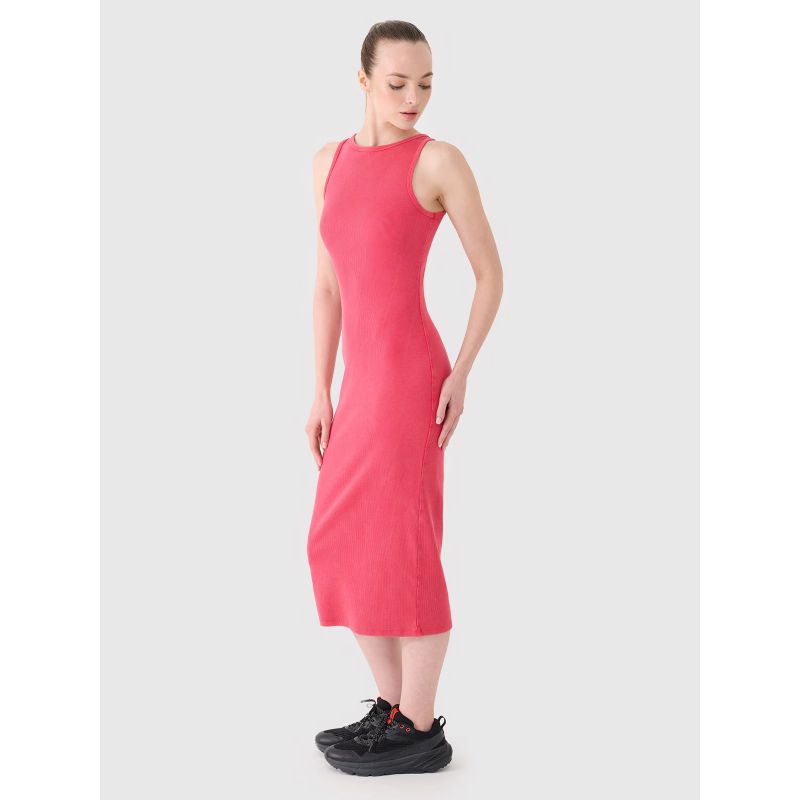 Women's ribbed knit dress 4F