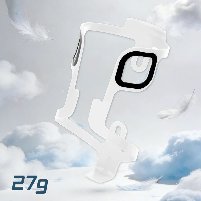 Rockbros Ultralight Aluminum Bottle Cage - White fehér training equipment