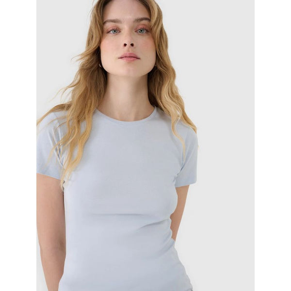 4f Women's slim T-shirt with modal 4FWSS25TTSHF1995-34S General