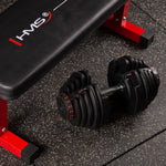 HMS SR80 Adjustable Barbell fekete póló 17-59-151