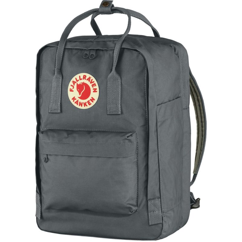Fjällräven Kanken Laptop 15" Backpack Travel Backpack Gray Polyamide, Polypropylene (PP), Vinyl szürke hátizsák