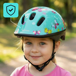 Meteor KS06 butterflies children's bike helmet uniw helmets