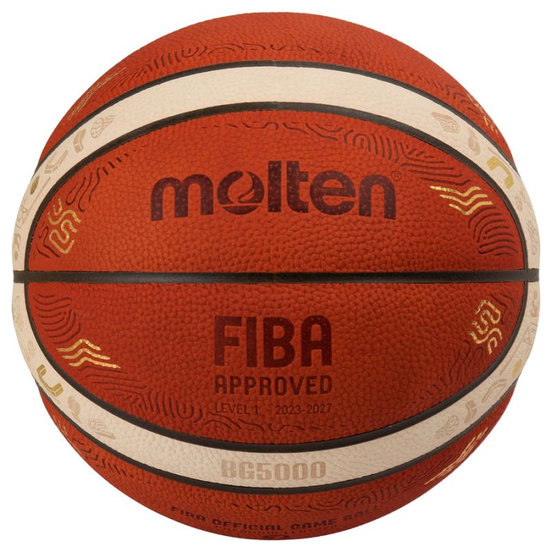 Molten Eurobasket 2025 Official Match narancssárga labda