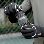 Rockbros full waterproof cycling gloves, size: S/M - black s || m kesztyű