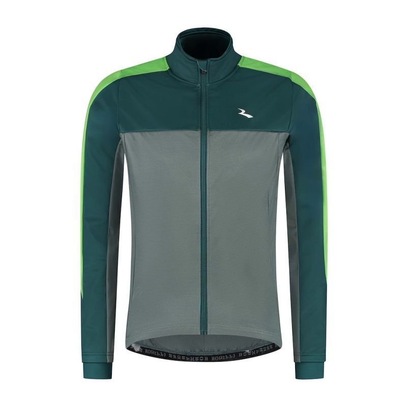Rogelli FREEZE winter jacket 5XL zöld kötött sapka SIRC1100002.490.5XL