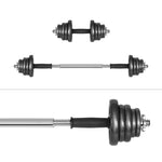 Rebel Active Adjustable Dumbbells In A Case With Bars, 20 Kg Set edzőfelszerelés RBA-2327-20