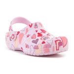 Crocs Classic Vday Clog Kids Pink Milk/Hearts