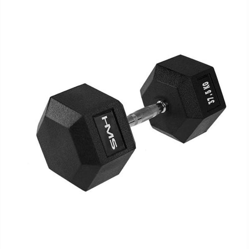 HMS HEX PRO 37.5 KG dumbbell fekete póló 17-66-126