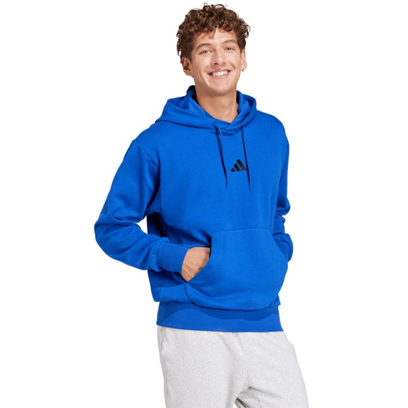 adidas Essentials Feelcozy Fleece M JE3800 sweatshirt pulóver