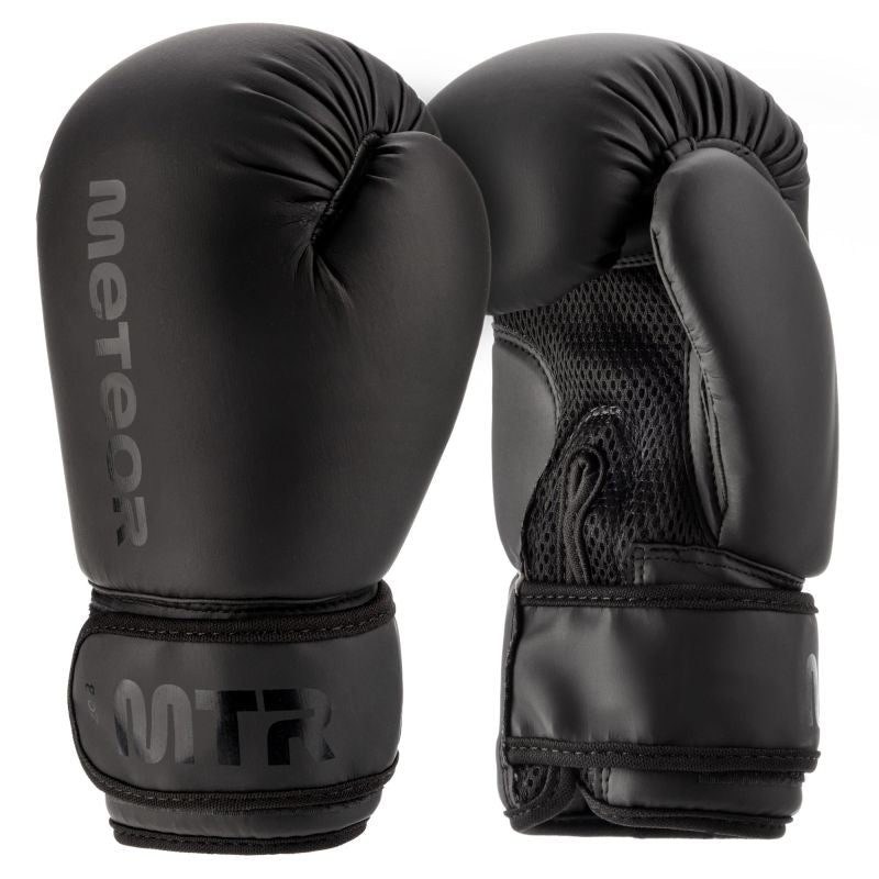 Meteor 10 oz Training Boxing Gloves, Velcro, PU uniw kesztyű