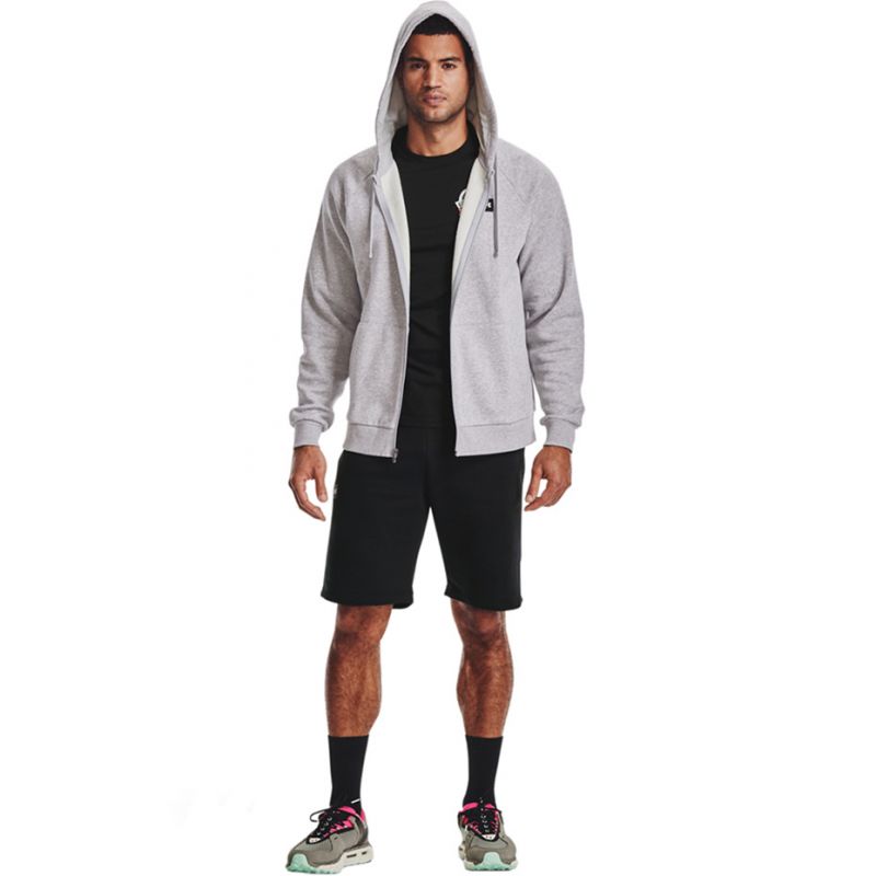 Under Armour Armor Rival Fleece FZ Hoodie M 1357111 011 Pulóver
