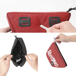 Rockbros G011 Flash Journey Handlebar – Trapezoidal, Red czerwony hátizsák 5907769384219-211935