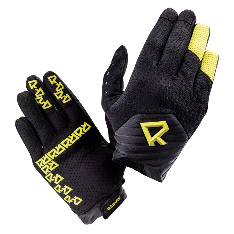 Radvik Cutfull Gts Cycling Gloves fekete chimneys, gloves