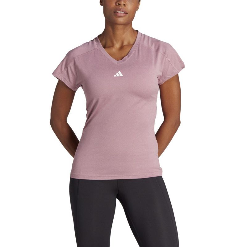 adidas Aeroready Train Essentials Minimal Branding V-Neck Tee W HZ5662 Póló