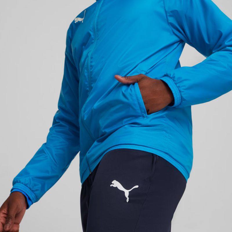 Puma Team Goal All Weather Men's Jacket Blue 659038 02 Ruházat