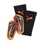 Puma Ultra Flex Sleeve Heat Fire Football Orange- 30987 fekete shin guards