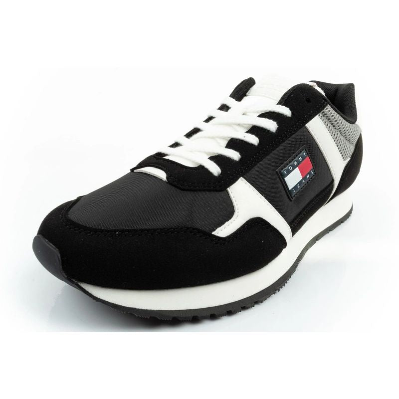 Tommy Hilfiger Men's Tjm Runner Casual Sneakers fekete utcai cipő