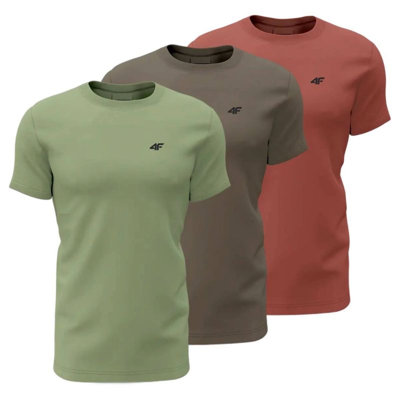 4F Men's T-shirt (SET OF 3 T-SHIRTS) 5xl póló