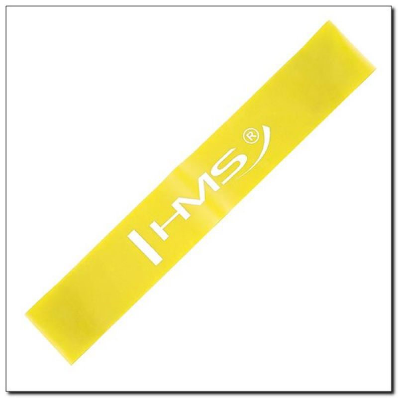 HMS Exercise band GU04 YELLOW 0.4 x 50 x 500 MM sárga karszalag 17-33-010
