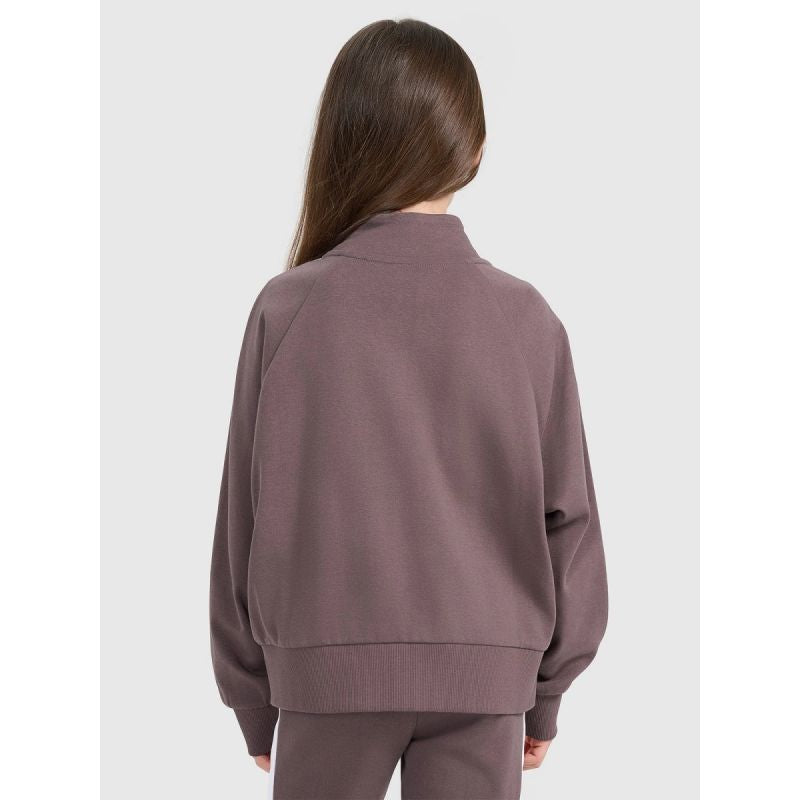 4f Girls' zip-up sweatshirt without hood 4FJRAW25TSWSF2430-51S Egyéb