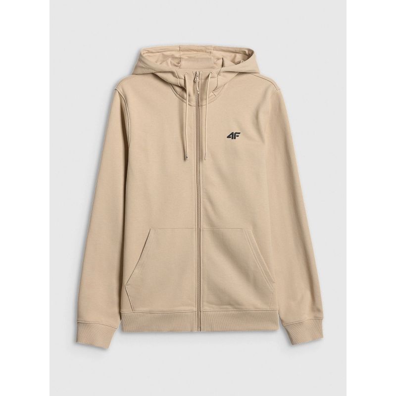4F Men's zip-up hooded sweatshirt pulóver 4FRSS26TSWSM3106-83S