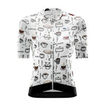 Rockbros 15110005003 Sleeve Cycling Jersey - White fehér póló 15110005003-211723
