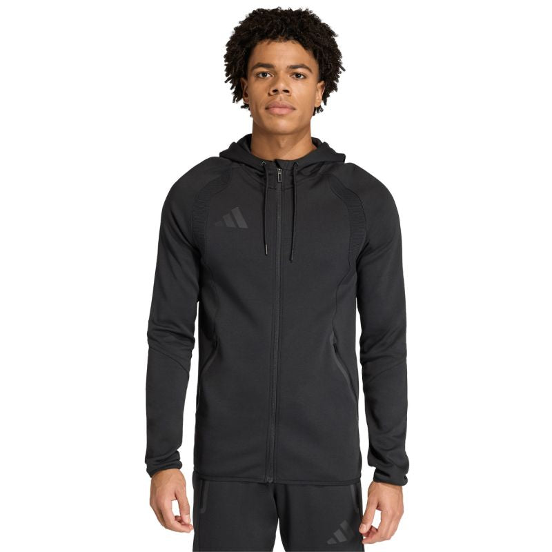 Men's adidas Tiro 26 Travel Sweat Hoodie Black KF6075 fekete kapucnis pulóver
