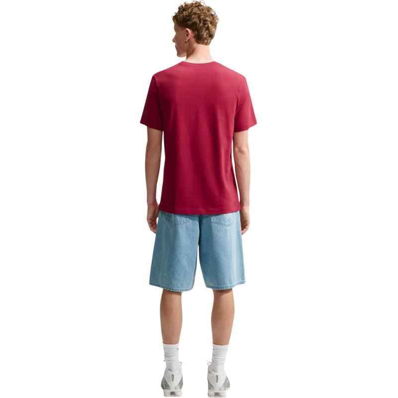 Nike Club Tee Men's T-Shirt piros póló AR4997608