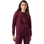 Champion Hooded Sweatshirt Women's 118379 RS522 bordó kapucnis pulóver