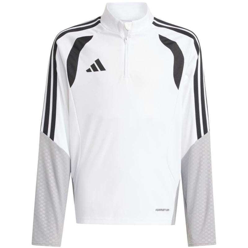adidas Tiro 26 Competition Training Top for kids, white and gray KA7577 116 cm edzőruha