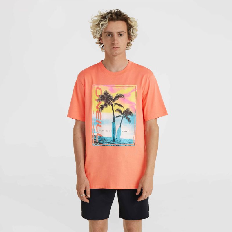 O'Neill Jack Neon T-Shirt narancssárga póló