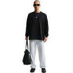 Nike Club FT OS Crew Men's Sweatshirt fekete pulóver IF0747010