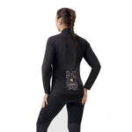 Rockbros ROAD TO SKY windproof insulated cycling jersey S - black s \ czarny pulóver