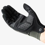 Rockbros cycling gloves spring/summer/autumn, full, size: L - green zielony \ l kesztyű