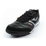 Joma Mundial Turf 2601 football boots black MUNS2601TF fekete focicipő