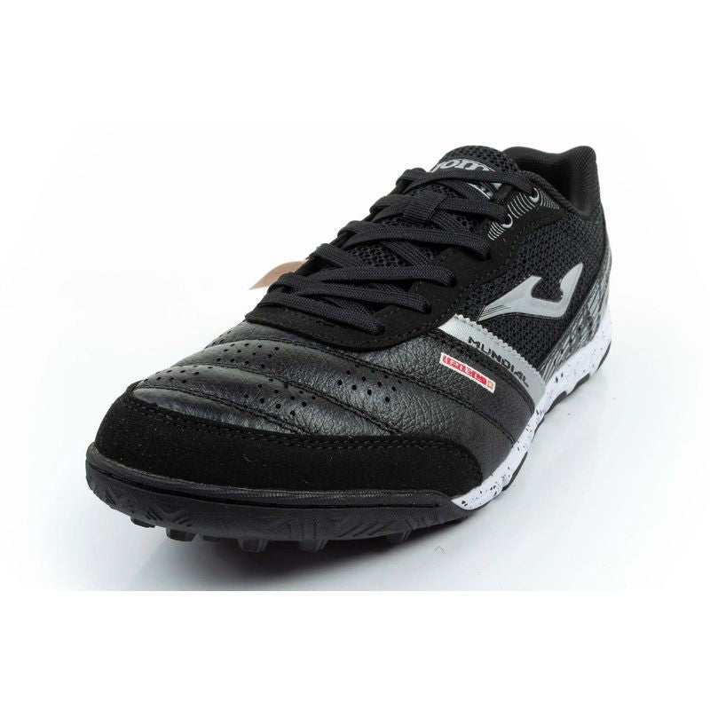 Joma Mundial Turf 2601 football boots black MUNS2601TF fekete focicipő