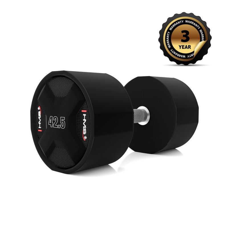 HMS HPC 42.5 KG POLYURETHANE Dumbbell CPU súlyzó 17-66-206