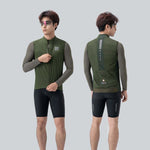 Rockbros ROAD TO SKY men's lightweight breathable cycling vest S - green s \ zielony vests