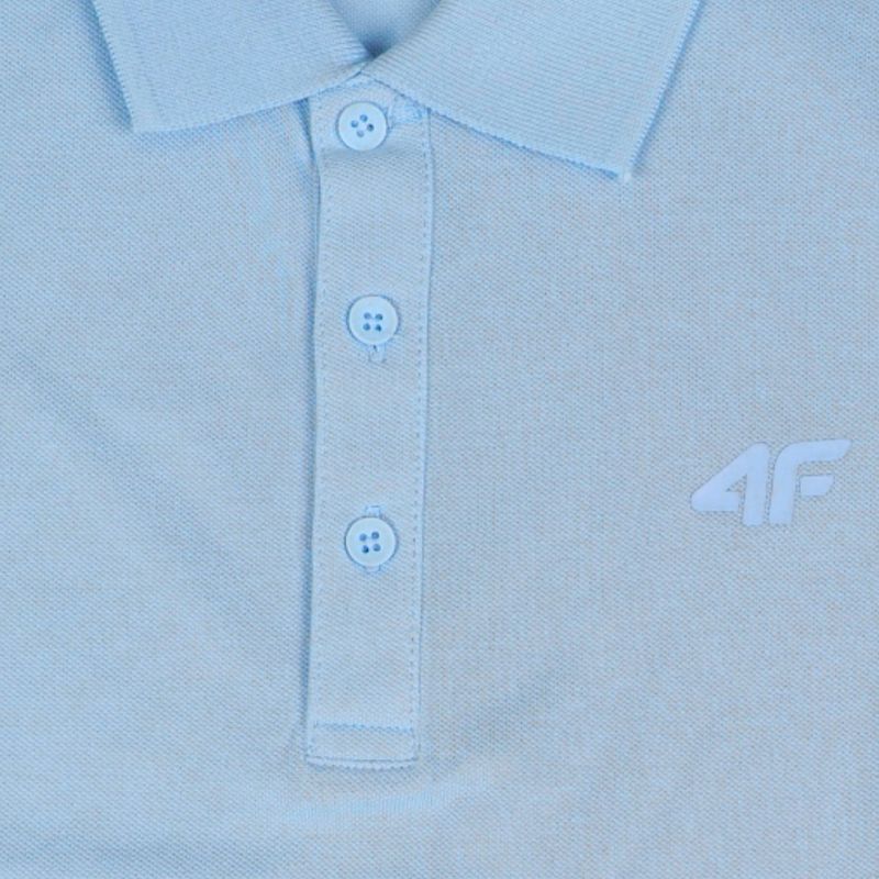 4F Men's T-shirt M0948 light 34S kék póló