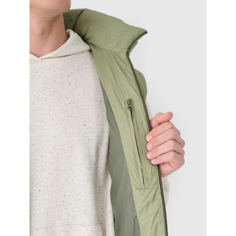 Men's down vest with natural filling 4F 4FWAW24TVJAM148-43S mellény
