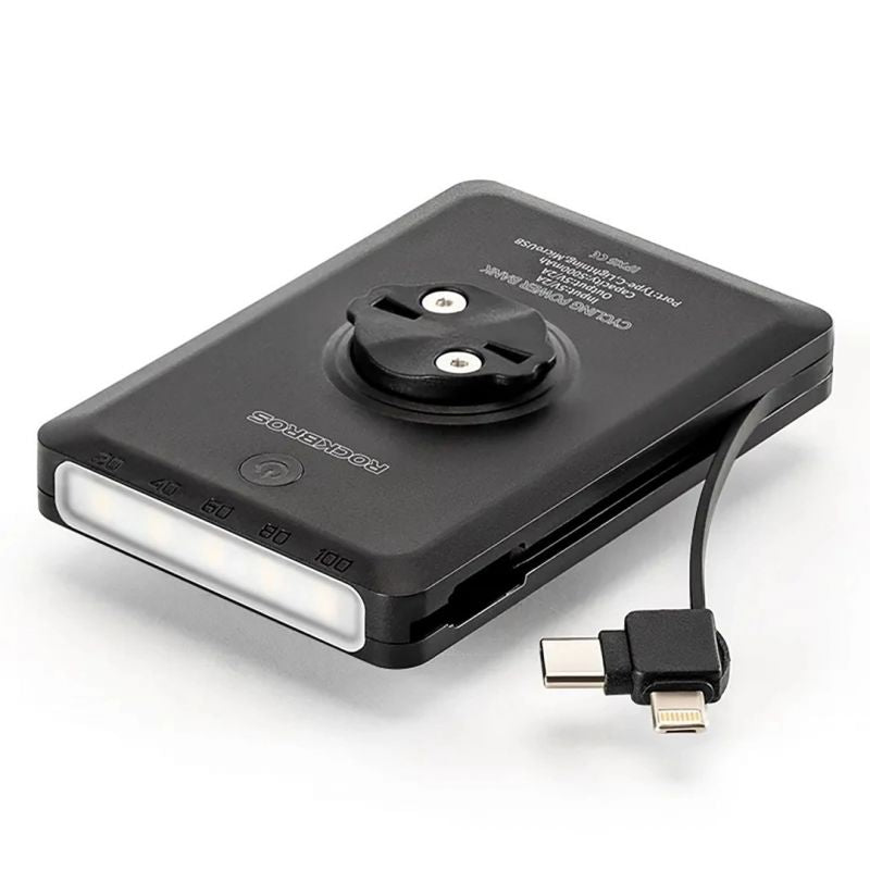 Rockbros JP008 front bike light for counter with power bank 150lm IPX6 - fekete tourist equipment