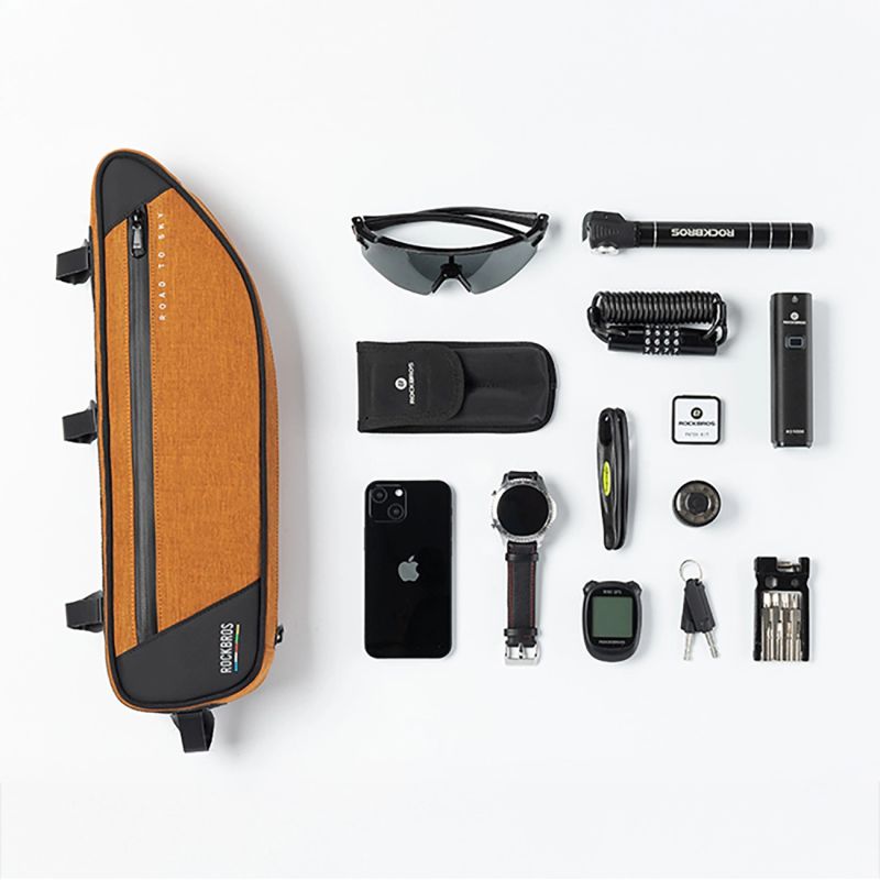 Rockbros TL003 ROAD TO SKY 2L Frame Waterproof – Orange pomarańczowy táska 5907769384219-211535