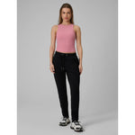Women's slim ribbed knit top 4F