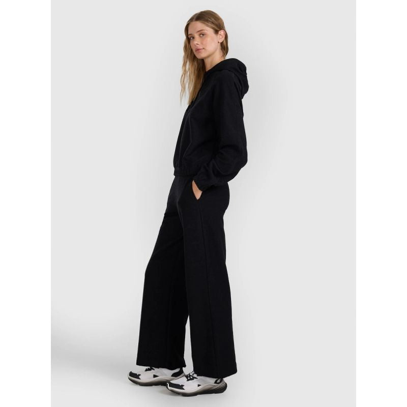 Women's 4F 4FRAW25TTROF1669-20S structured knit sweatpants melegítőnadrág