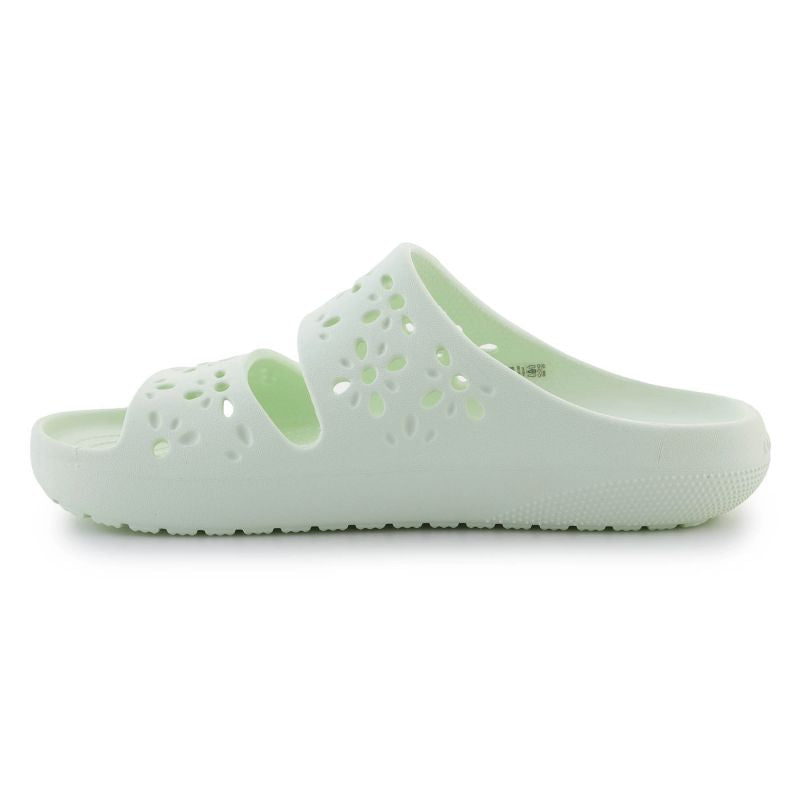 Crocs Classic Floral Cutout sandal W 210966-3YH flip-flops Cipő