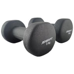 Enero NEOPRENE DUMBBELL SET 2x3KG FIT dumbbell, strength training equipment, training equipment, sets